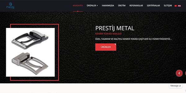 Prestij Metal Kemer Toka